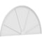 Ekena Millwork Half Round 4 Spoke Architectural Grade PVC Pediment, 84"W x 42"H x 2"P PEDPS084X420HRO04 - alternate 1